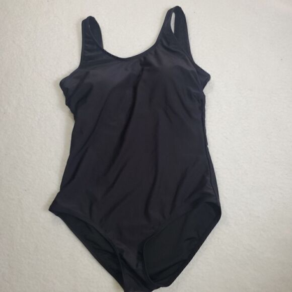 Crisscross Black One piece Swimsuit Size Medium - Picture 9 of 16